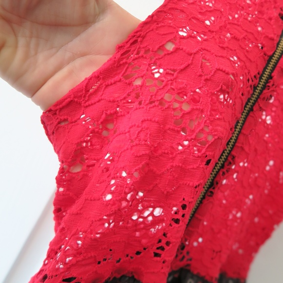 Summer Laced Dress - Nuts & Bolts Print - Picture 5 of 6